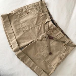 Sanctuary khaki PEACE short 30